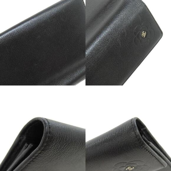 CHANEL Black Logo Wallet - Picture 9 of 11